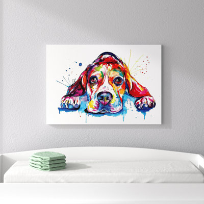 Beagle - Wrapped Canvas Print