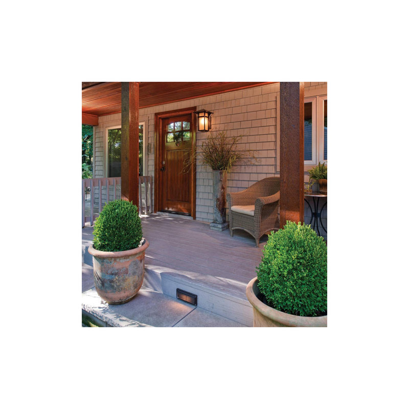 Hardy Island Brown Low Voltage Metal Deck Light
