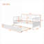 Lit de jour pour lit simple extra gigogne en bois massif avec lit gigogne escamotable-129384493
