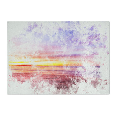 Tempered Glass Sydney Beach Chopping Board