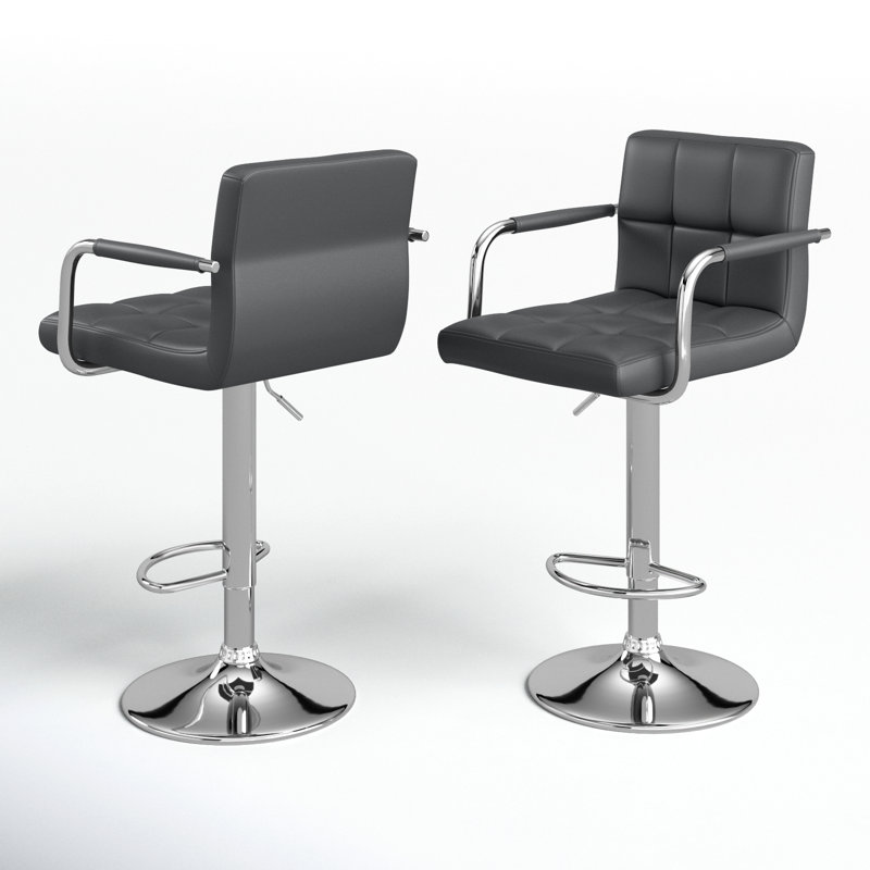 Tabouret de bar Pete, gris