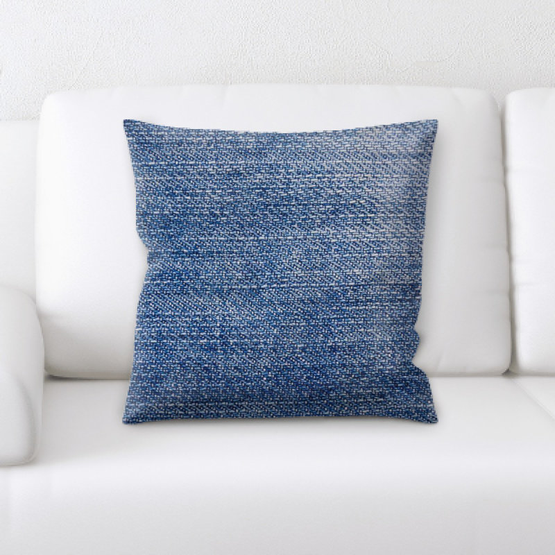 Coussin jeans