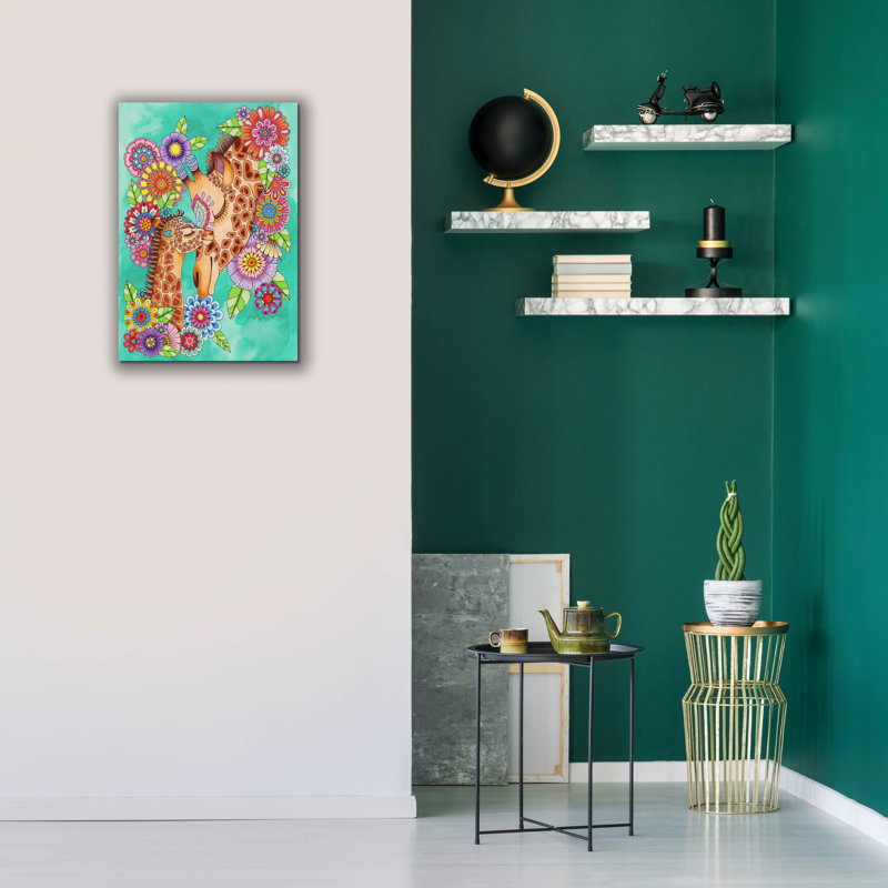 «Irresistible Animals 12» par Hello Angel, art mural sur toile, H 26 po x l 18 po x P 0,75 po