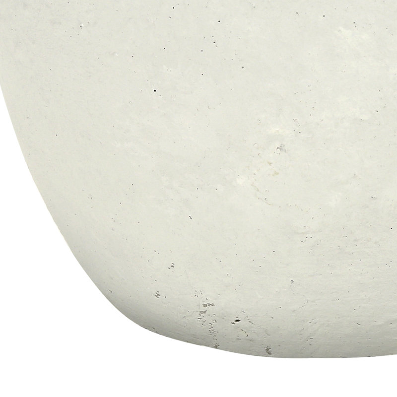 H 26 po, lampe de table, abat-jour ivoire / crème, résine crème, contemporain, éclairage, lampe de table