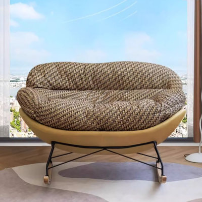 Chaise berçante de luxe romantique pour deux personnes