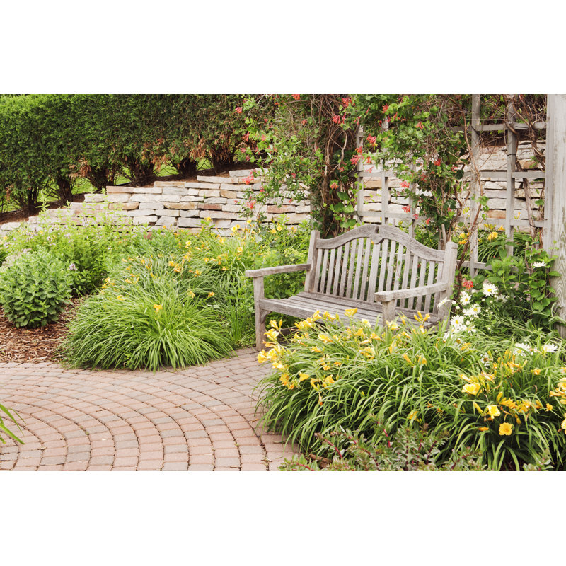 Paysage extérieur de jardin par Yangyin, H 20 po x l 30 po