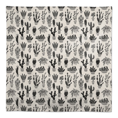 Nappe Houseplants On Linen Green 2