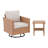 Outdoor 2-piece Seating Group With Cushions