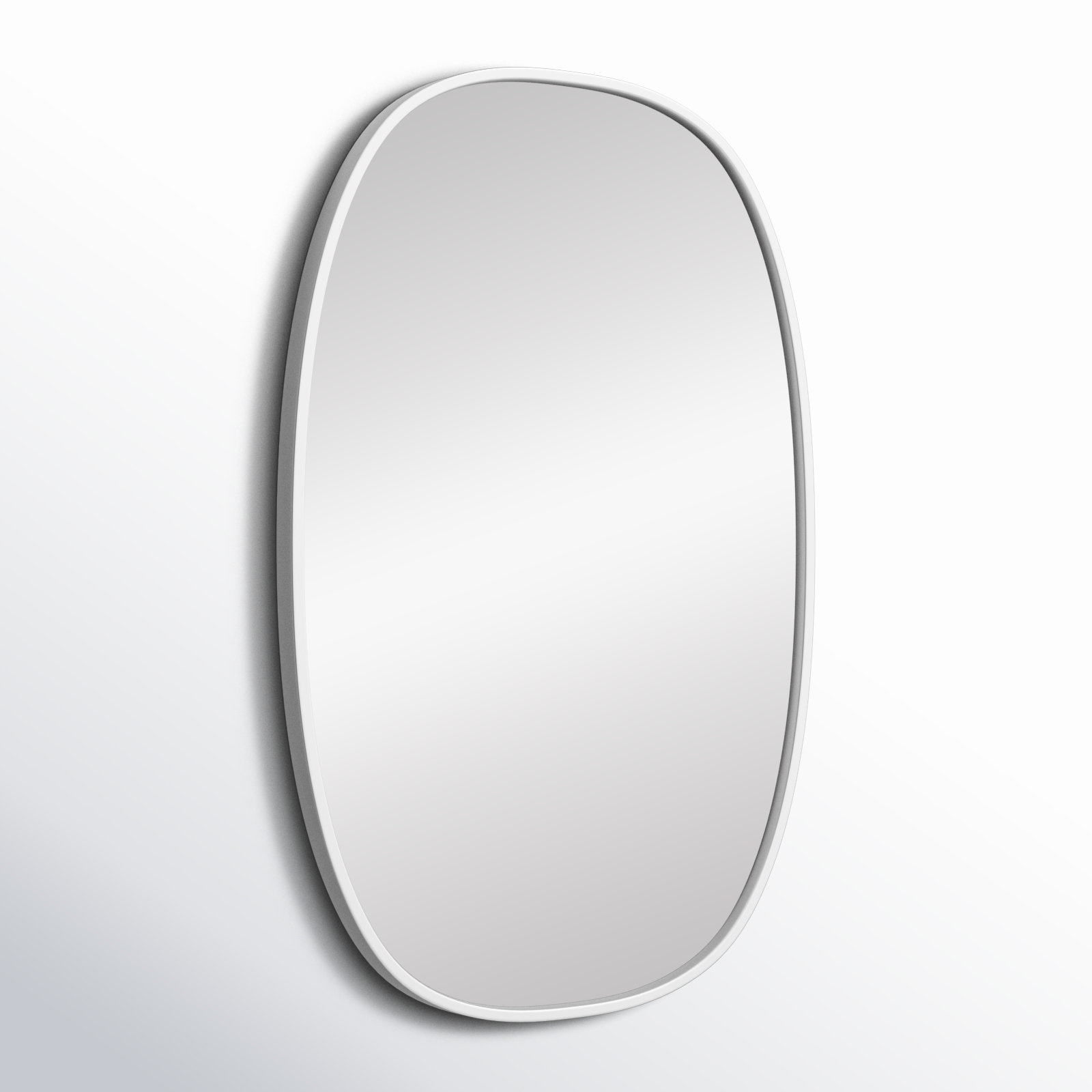 Sabine Accent Mirror, 30" x 20", Silver