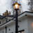 Credle Black 1 -Light 15.25" H Solar Powered Integrated LED Post and Pier Mount Light