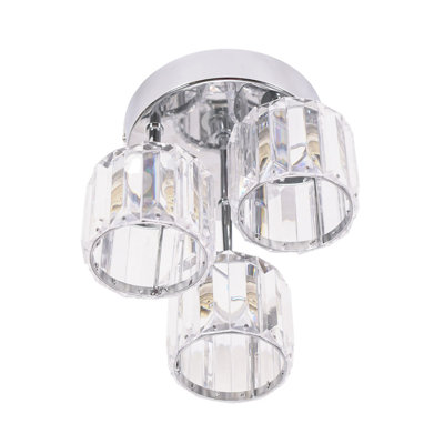 Aazan Glass Semi Flush Mount