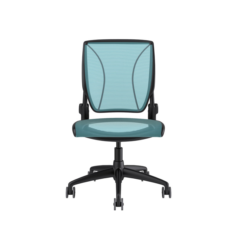 World Mesh Task Chair, Black, Black, Adjustable