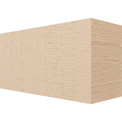 Block Block Woodgrain TimberThane Raider Tail, apprêté brun clair