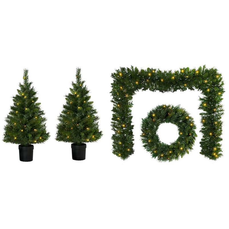 20cm Lighted Garland with Lights