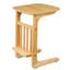 Table de bout à piédestal en bois massif Kadi-529801479