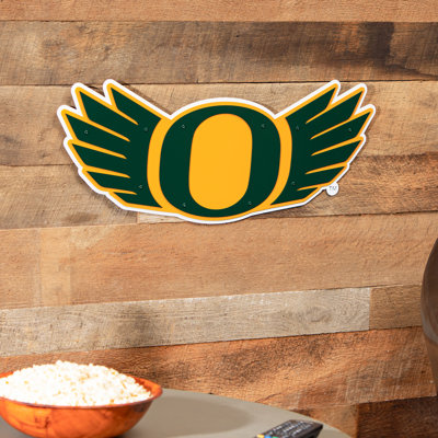 University of Oregon Layered Metal Wall Art