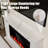 Moneak Simple Surround Electric Fireplace