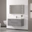 Meuble-lavabo simple 48 po avec plateau en résine