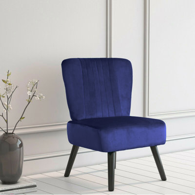 Caveney Upholstered Slipper Chair