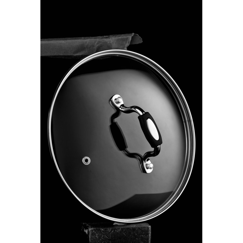 Lazaro 21cm Non-Stick Chip Pan with Lid