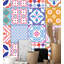 Carreau de terrain en vinyle 6 po x 6 po Moroccan