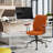 Ebern Designs Limburg Velvet Task Chair-603894161