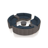 Dune Outdoor 7 - Piece Conversation Set