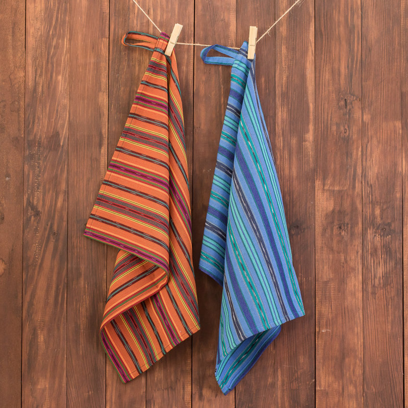 Kapka Stripe Dish Cloth Kitchen Towel