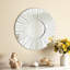 Miroir mural en verre l 35,4 po