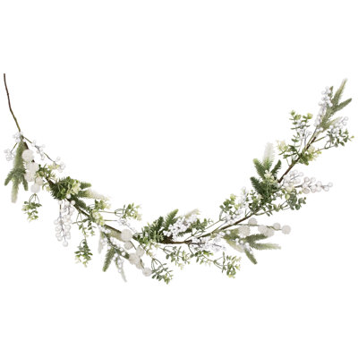 60 in. Lighted Fresh Faux Artificial Garland