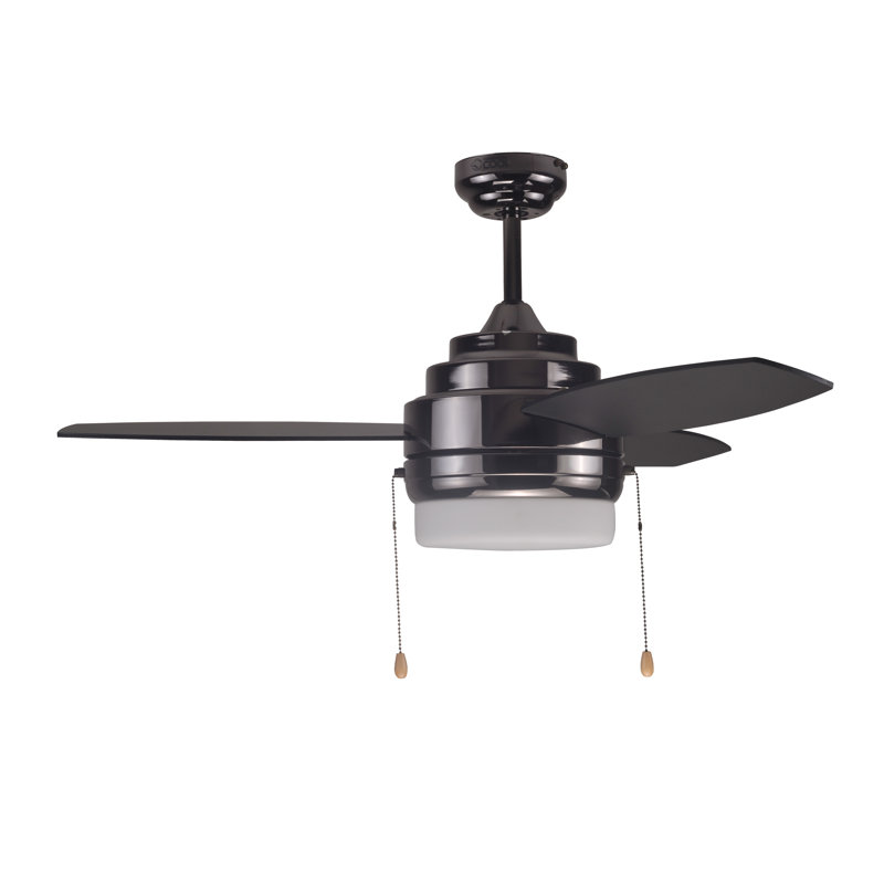 CCFP Series 42" Ceiling Fan 3-Blade With Pull Chain And Light Kit