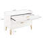 Dumbo 35" Fluted Dresser In White (3-Drawer)-996966292