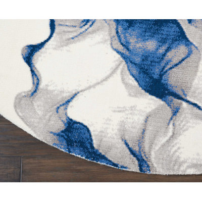 Fusaro Viscose Abstract Indoor Rug