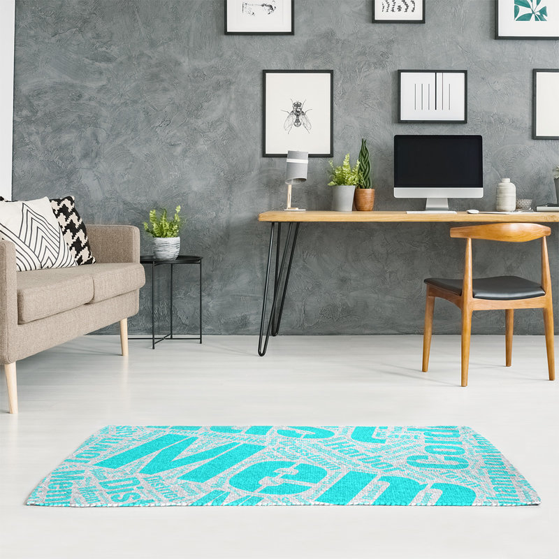 Chenille Indoor Rug, Rectangle 5' x 7'