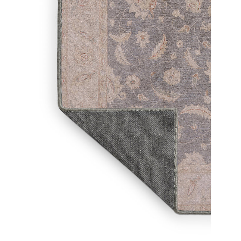 Tapis oriental bleu / beige Nis, Rectangle 4 pi x 6 pi