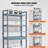 Over the Toilet Storage 3-Tier Bathroom Shelf Rack Space Saver Organizer-1683369241