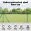 Vidaxl Chain Link Fence With Posts Steel-116797811-116797812