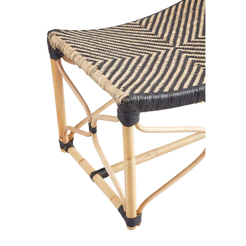 Black And Tan Bistro Stool