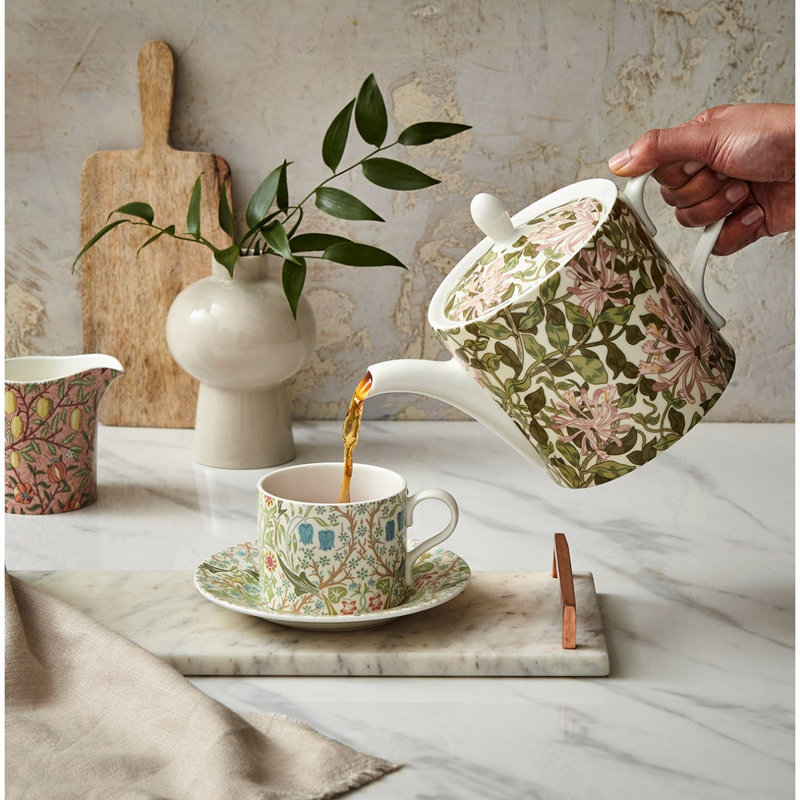 Teapot, 2 Pt (Honeysuckle)