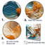 Encre liquide bleue et blanche Geyser I - formes abstraites, impressions d'art mural-874858189-874858291