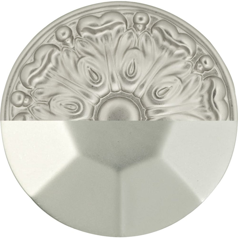 Bedrock Kitchen Cabinet Handles, Solid Core Drawer Pulls for Cabinet Doors, 3", Flat Nickle