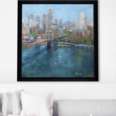 Pont de Brooklyn II par Mark Lague - Peinture