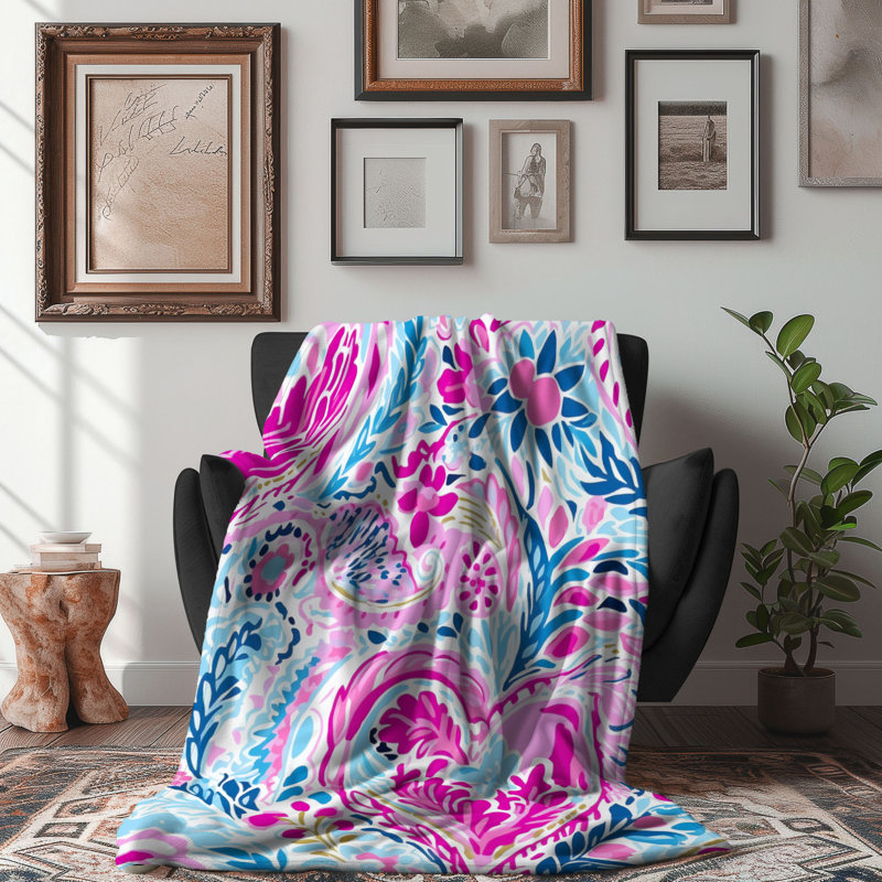 Motif de balise maritime - 1 pièce Sherpa Premium, L 50 po x L 60 po, Chic Heart Designs