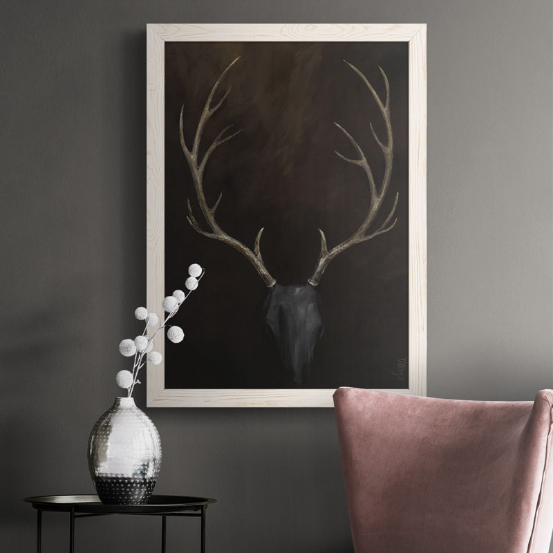 «Fourche Buck», reproduction sur toile, Impression encadrée, H 37,5 po x l 27,5 po, Blanc
