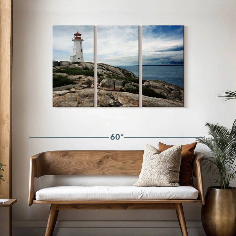 Phare Lilie à Peggy's Cove, H 28 po x l 45 po