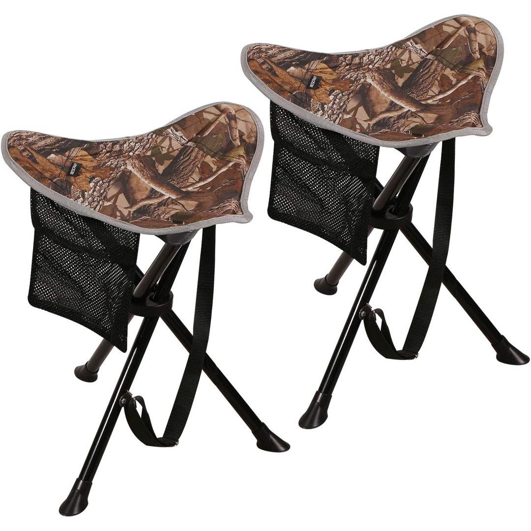 Leeo Folding Tripod Stool (Set of 2) Arlmont & Co. Seat 