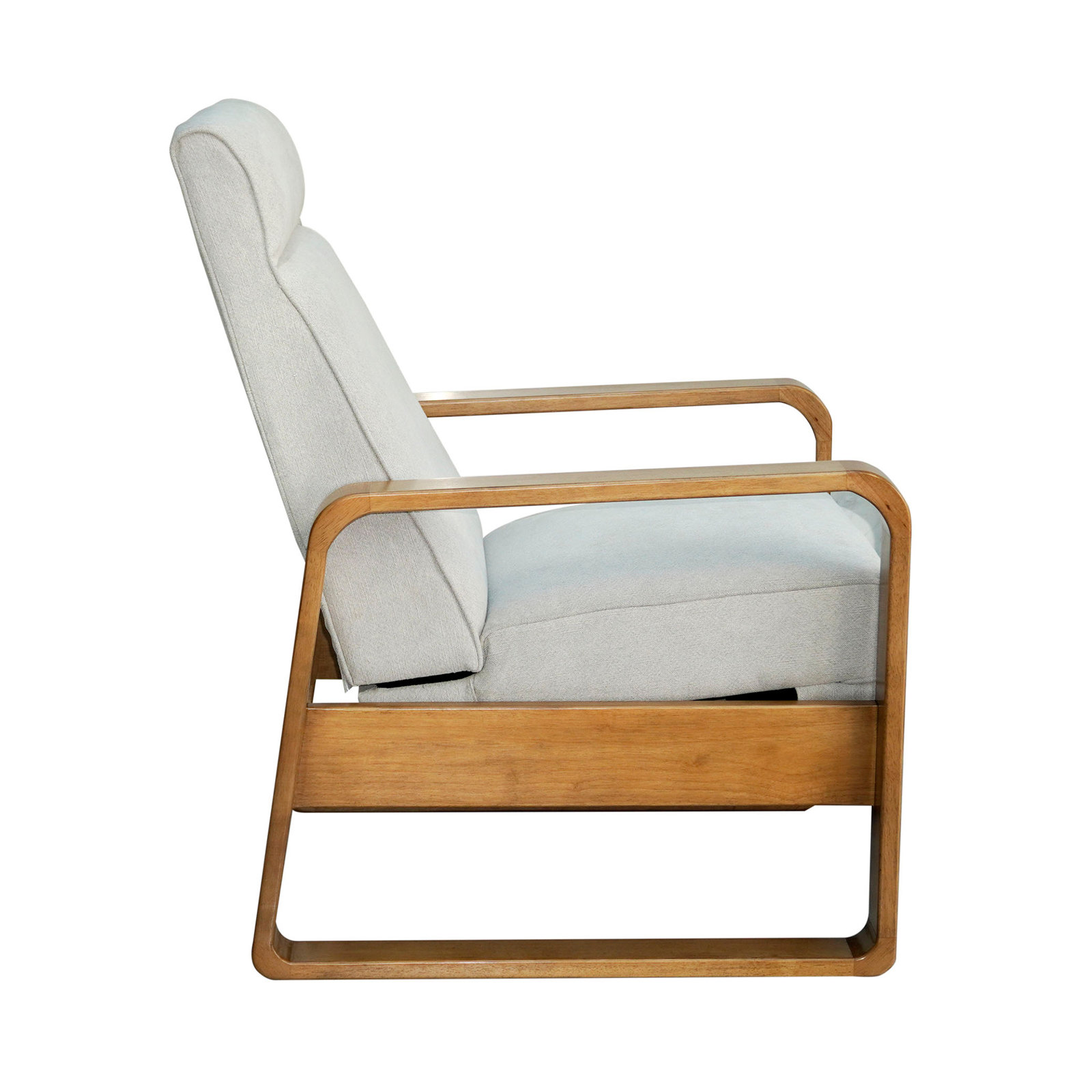 Jillette Upholstered Recliner, Beige