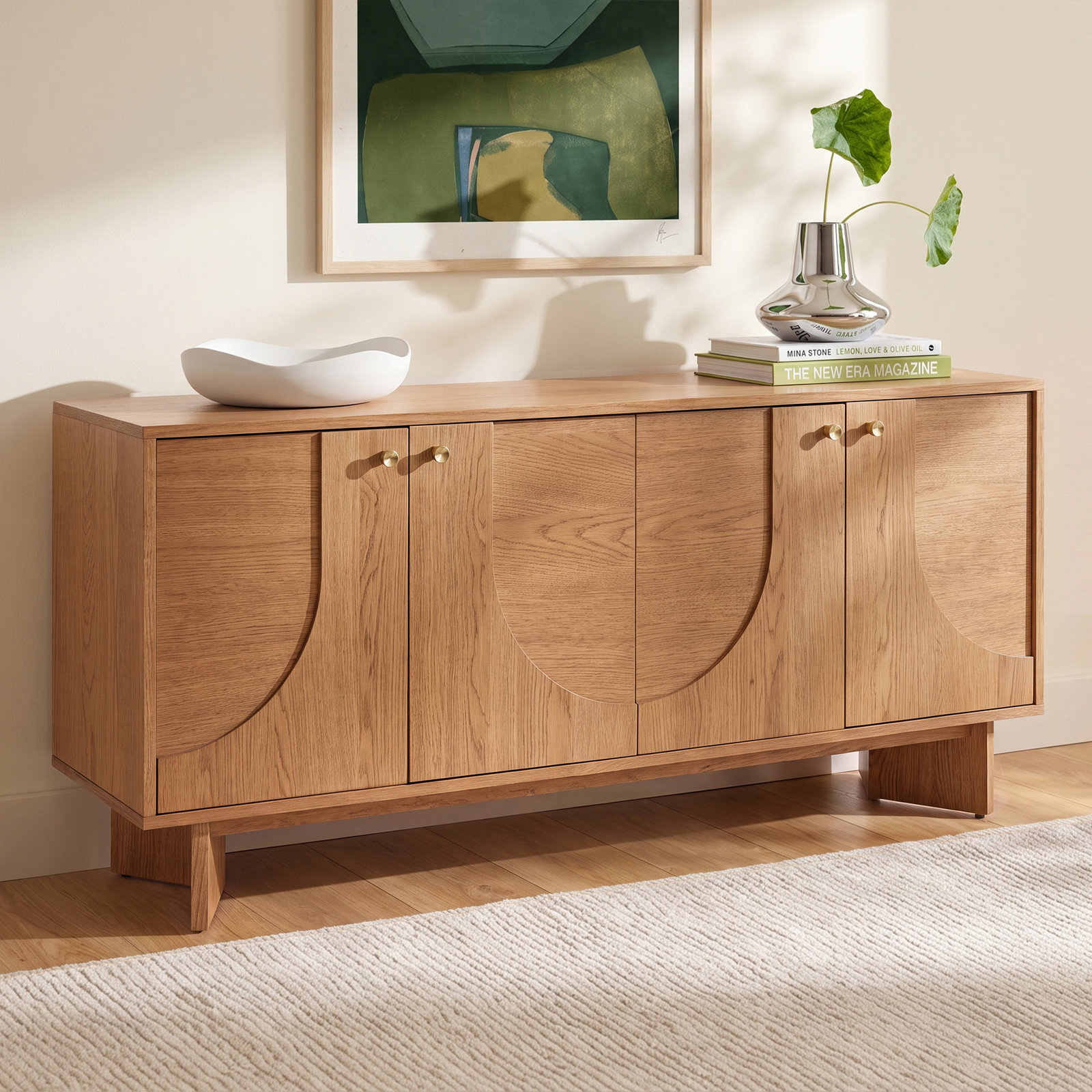 Malyun Sideboard, Bourbon Oak