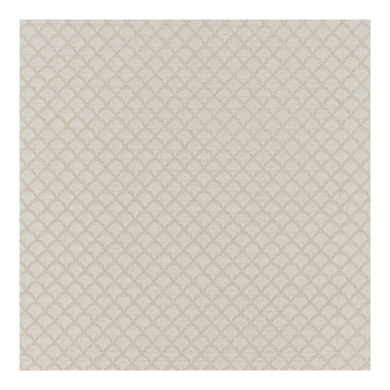 Modern Luxury Scallop Weave Fabric, Oyster