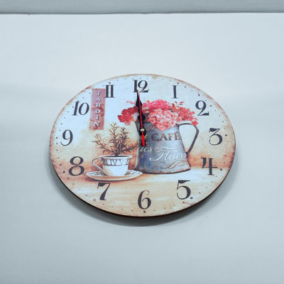 Lamentin Manufactured Wood Wall Clock